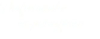 Profesionales en paisajismo